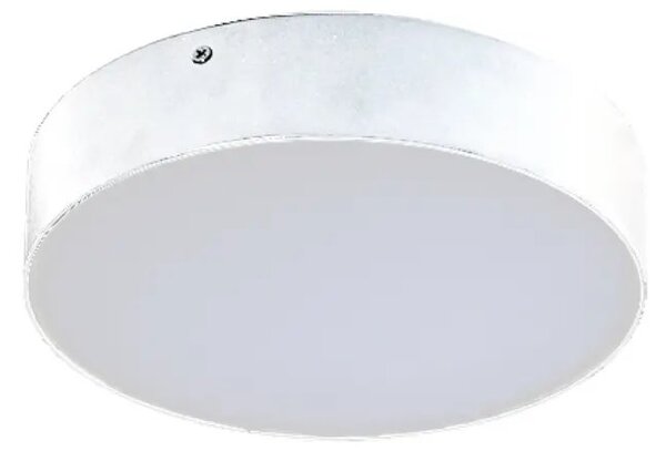 LED stropné svietidlo Monza R 40 CCT biele s diaľkovým ovládačom – Biela
