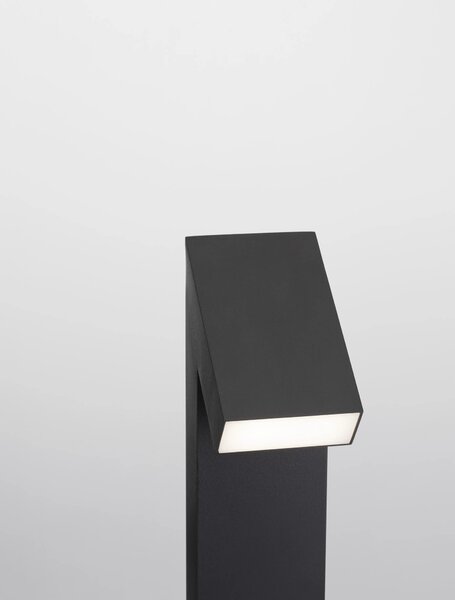 Vonkajšie LED lampa Brigitta B 12 čierne – Čierna