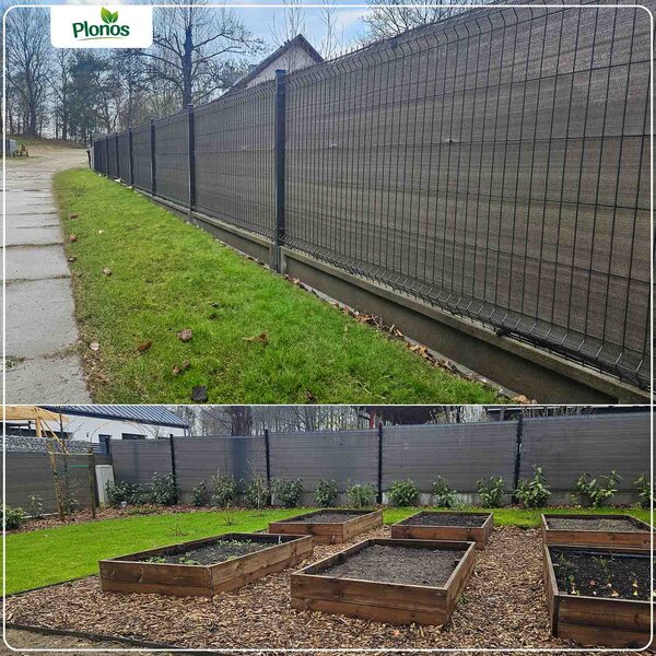 Tieniaca sieť 1,2x50m 140g/m2 + 50 svoriek PLONOS 454110 - sivá | FAVI.sk