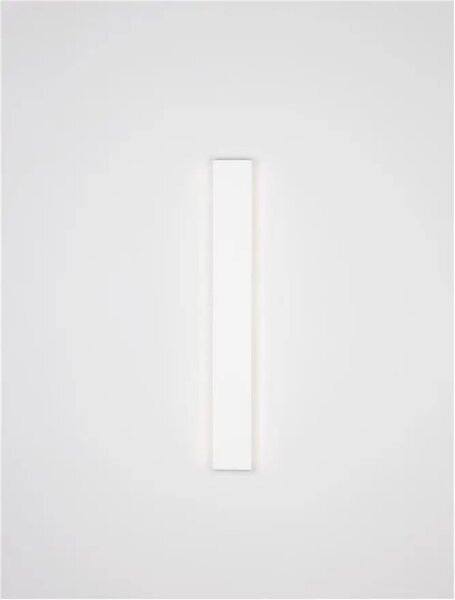 LED nástenné svietidlo Seline 60 biele – Biela