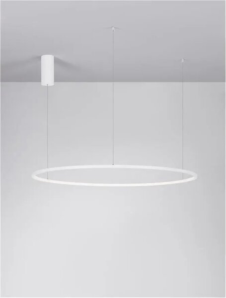 LED luster Tarquin 100 biele – Biela