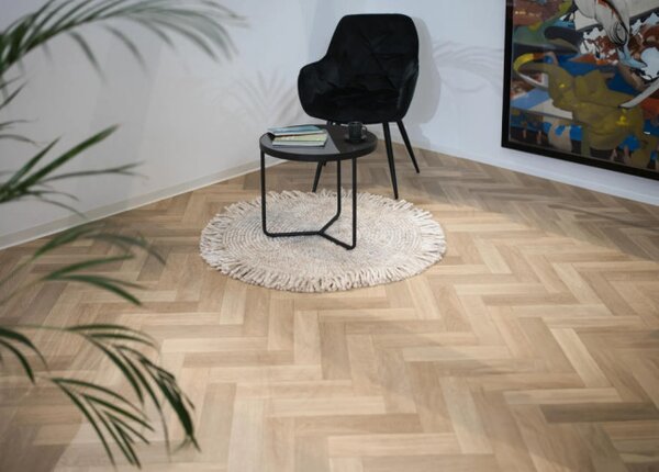 PVC podlaha Iconik 240 Ancares Herringbone 5828223 hnedá