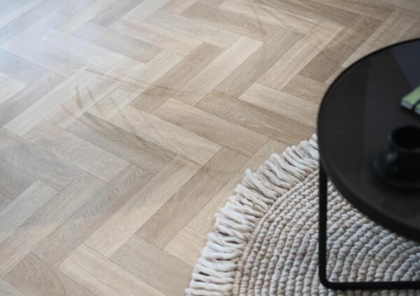 PVC podlaha Iconik 240 Ancares Herringbone 5828223 hnedá