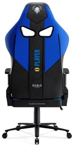 Látkové herné kreslo Diablo X-Player 2.0 King Size, Frost Black/ čierne
