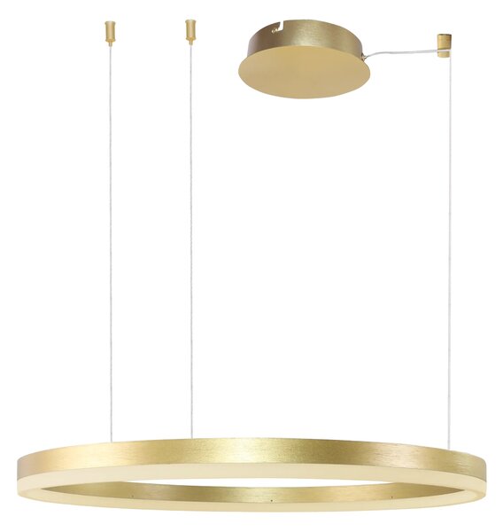 Moderný luster Halo 80 zlatá