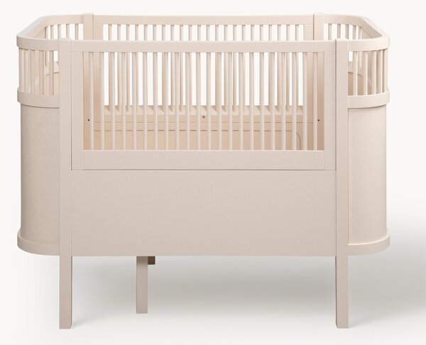 Rozkladacia detská posteľ z brezového dreva Baby & Jr., 70 x 110/150 cm