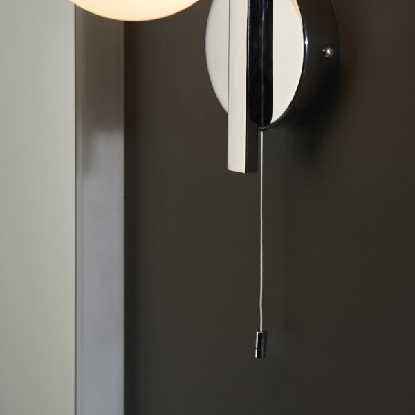 Endon 94080 - Kúpeľňové nástenné svietidlo SPA 1xG9/3W/230V IP44 lesklý chróm