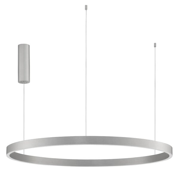 LED luster Elowen 98 strieborná – Sivá