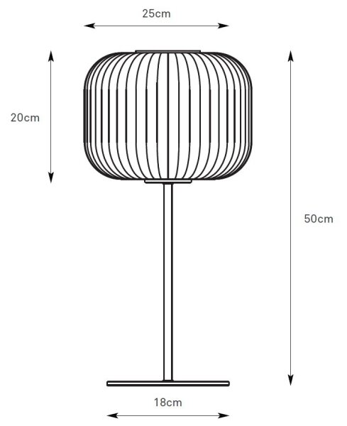 Markslöjd 109007 - Stolná lampa SOBER 1xE27/40W/230V biela/matný chróm