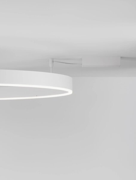 Stropné svietidlo LED so stmievaním Motif 100 biele – Biela