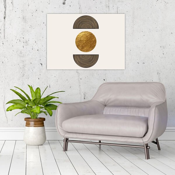 Obraz - Zlatý ornament N⁰1 (70x50 cm)