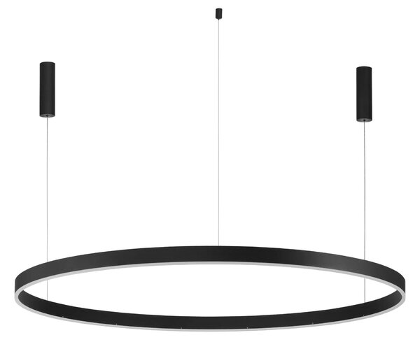 LED luster Motif 150 čierne stmievateľné – Čierna