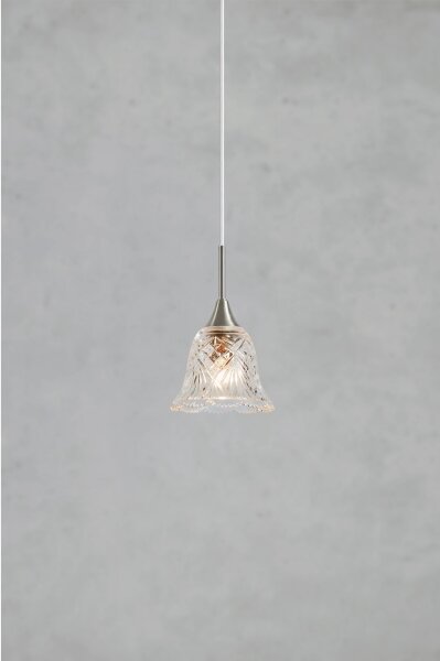 Markslöjd 109012 - Závesný luster LUNA na lanku 1xE14/40W/230V matný chróm