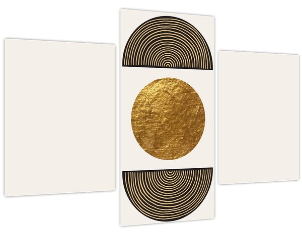 Obraz - Zlatý ornament N⁰1 (90x60 cm)