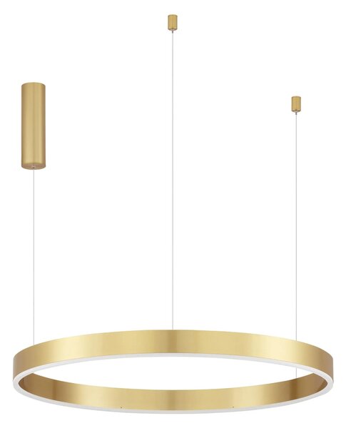 LED luster Motif 80 zlaté CCT s diaľkovým ovládaním – Zlatá