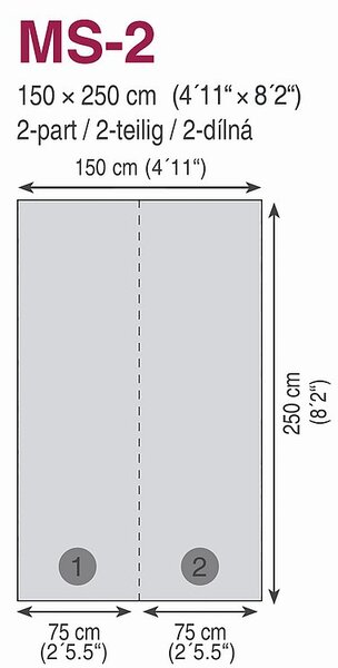 DIMEX | Vliesové fototapety na stenu Levanduľové pole MS-2-0088 | 150 x 250 cm | fialová, zelená, modrá
