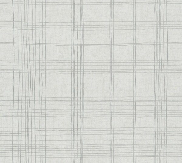 A.S. Création | Vliesová tapeta na stenu Metropolitan Stories 2 37919-1 | 0,53 x 10,05 m | biela, krémová, metalická