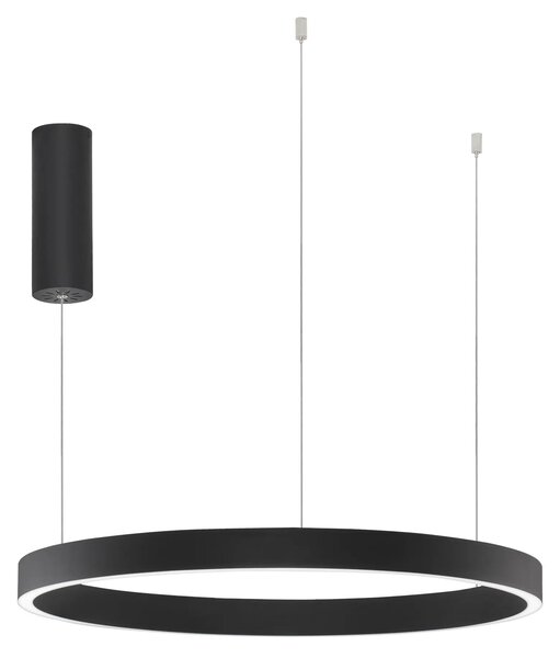 LED luster Elowen 60 čierne – Čierna