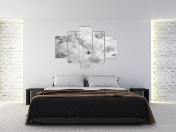 Obraz - Oblaky perie (150x105 cm)