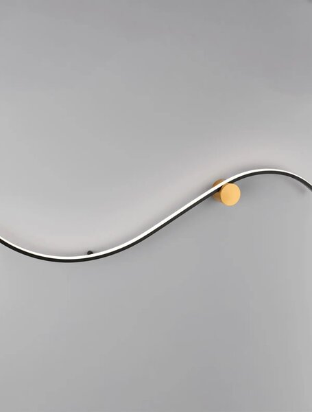 Dizajnové nástenné svietidlo Wave 102 – 102 x 182 cm