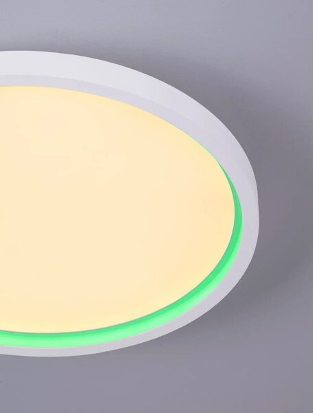 Moderné stropné svietidlo Chet RGB 39 s diaľkovým ovládaním – 39 x 120 cm