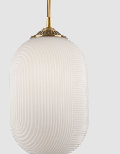 Luxusný luster Athena 22.5 biele – Biela