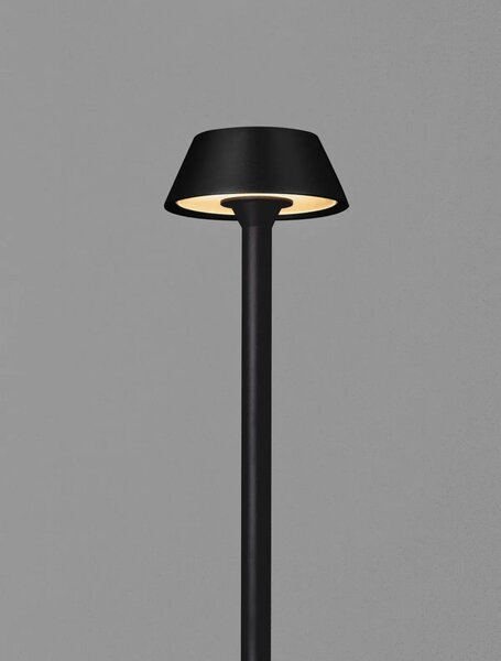 Vonkajšia stojaca lampa Arion čierna