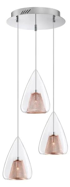 Retro luster Hugo A 30 Číra – Medená