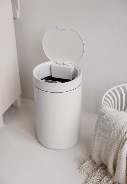Odpadkový kôš JUNK biely 17 l