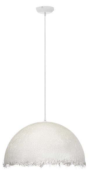 Biely dizajnový luster Lalu 60 – Biela