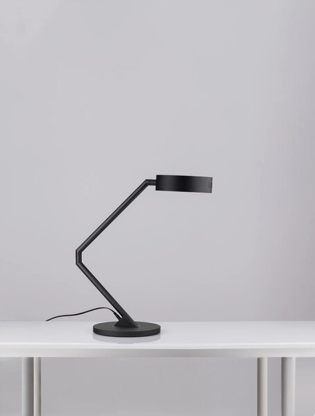 LED stmievateľná čierna stolná lampa Afi
