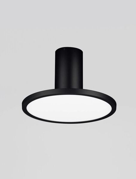 LED čierne moderné stropné svietidlo Ekei – Čierna