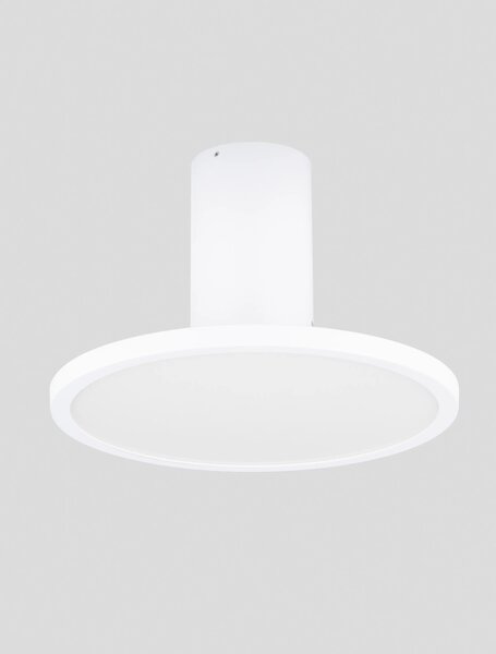 LED biele designové stropné svietidlo Ekei – Biela