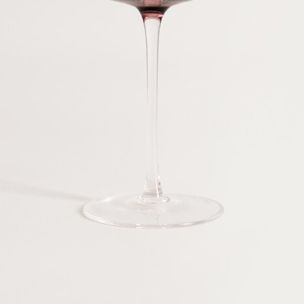 Pohár na stopke RABBIA burgundy 756412 570 ml
