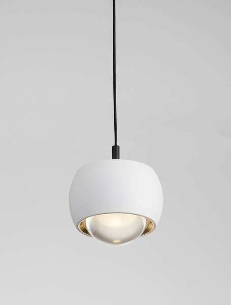 LED biely dizajnový luster Conga – Biela