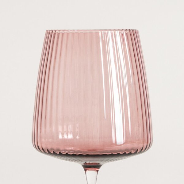 Pohár na stopke RABBIA burgundy 756412 570 ml