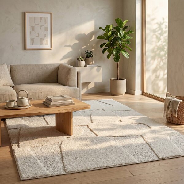 Krémovobiely koberec 120x170 cm Cairo – ESTE