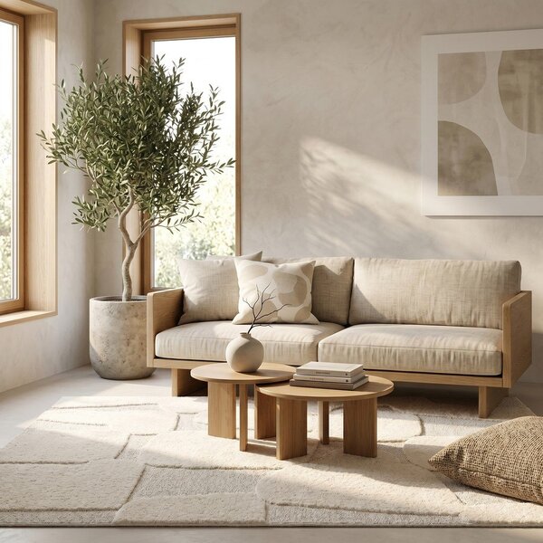 Krémovobiely koberec 120x170 cm Cairo – ESTE