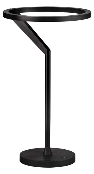 LED stmievateľná čierna stolná lampa Tilia 2