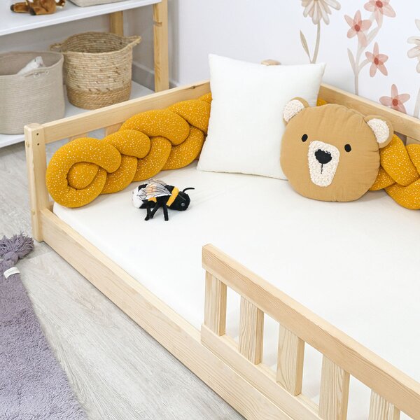 Ourbaby® 37280-0 Montessori Meadow Children's Low Bed - Natural