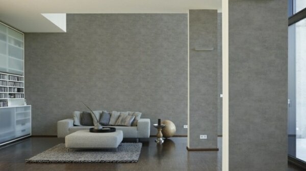 A.S. Création | Vliesová tapeta na stenu Elements 30668-3 | 0,53 x 10,05 m | šedá