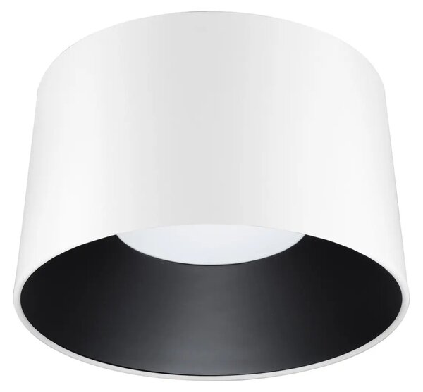 LED bielo-čierne dizajnové stropné svietidlo Atil-35 – Biele