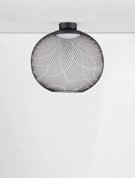 LED čierne moderné stropné svietidlo Kinetic 50 – Čierna