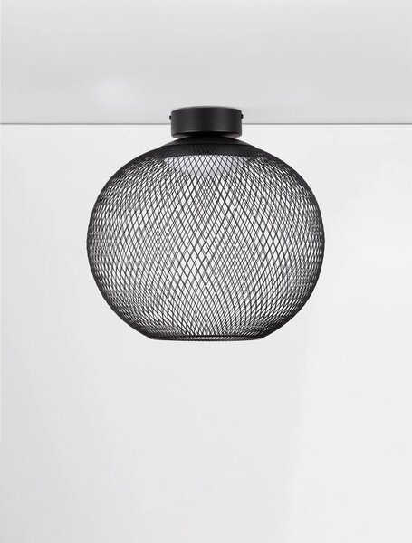 LED čierne moderné stropné svietidlo Kinetic 40 – Čierna