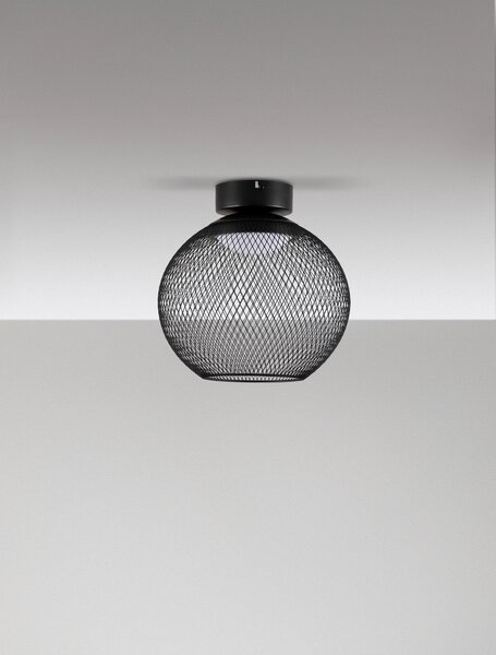 LED čierne moderné stropné svietidlo Kinetic 30 – Čierna