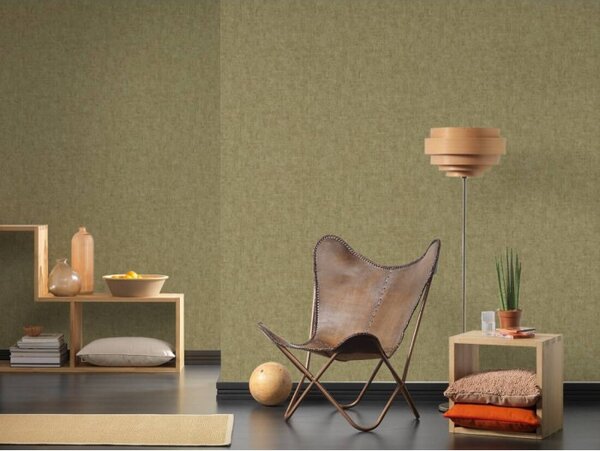 A.S. Création | Vliesová tapeta na stenu Greenery 37334-4 | 0,53 x 10,05 m | zelená