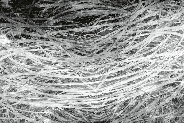 DIMEX | Vliesové fototapety na stenu Abstrakt seno II. MS-5-0382 | 375 x 250 cm | šedá, biela, čierna