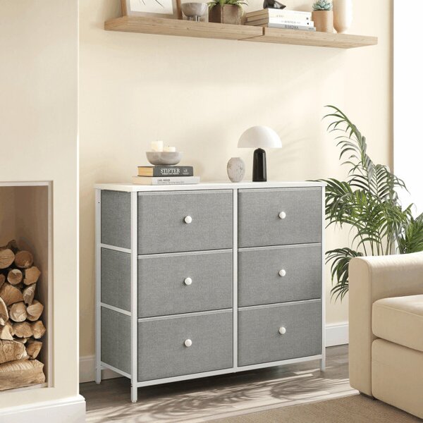 Komoda sivá AUK-E1032 GREY