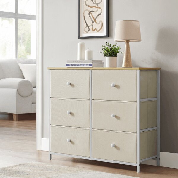 Komoda béžová AUK-E1033 WT