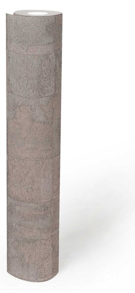 A.S. Création | Vliesová tapeta na stenu Stories of Life 39671-2 | 0,53 x 10,05 m | krémová, hnedá, metalická